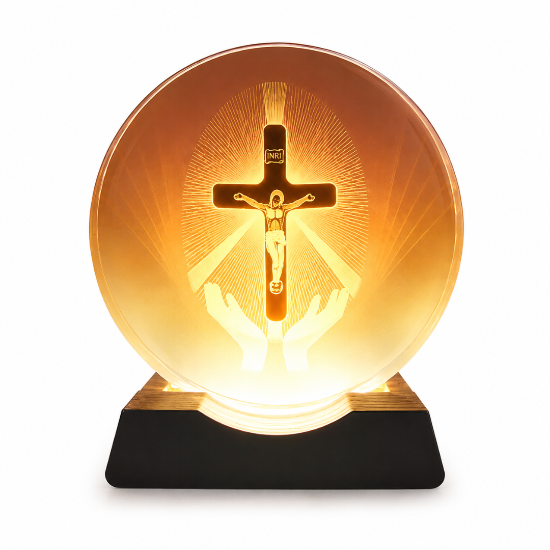 Lámpara decorativa de Cristo